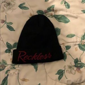 Young and reckless beanie